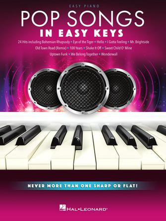 Pop Songs in Easy Keys - Easy Piano