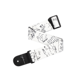 D'Addario Polyester Lennon Art Series Guitar Strap - John and Yoko