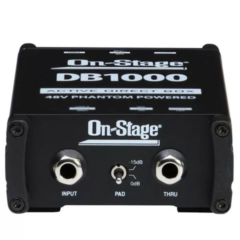 ON-STAGE DB1000 ACTIVE DIRECT BOX