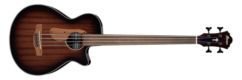 Ibanez AEGB24FE Mahogany Sunburst Acoustic Electric Bass Guitar