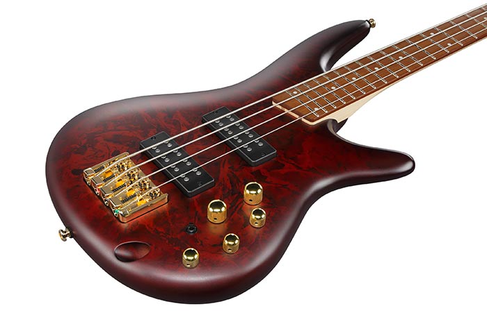 【遥音】 Ibanez SR300 エレキベース メタリックレッド 4弦 Ibanez SR300B 4-String Electric Bass Guitar Candy Apple