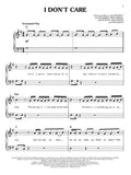 Pop Piano Hits- I Don't Care, ME! & More Hot Singles- Simple Arrangements