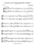 Hal Leonard Instrumental Play-Along - Disney Favorites for Two Clarinets