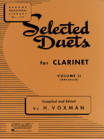 Selected Duets for Clarinet Volume 2