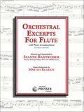Orchestral Excerpts for Flute with Piano Accompaniment