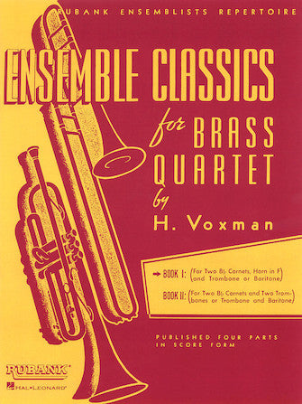 Ensemble Classics for Brass Quartet Book 1