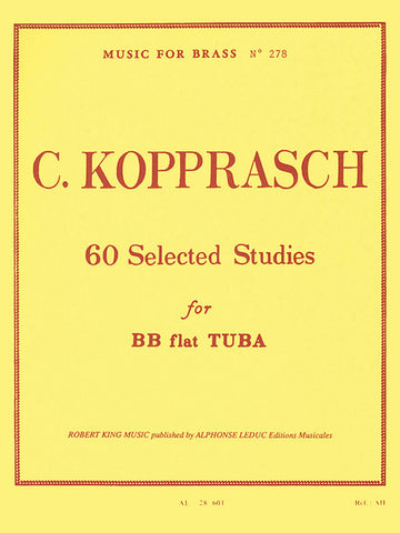 60 Selected Studies for Tuba - Kopprasch