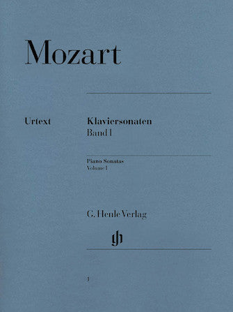 Piano Sonatas, Volume 1 - Mozart