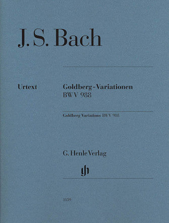 Goldberg Variations BWV 988 - J.S. Bach; Edition without Fingerings