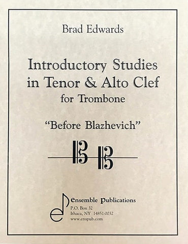Introductory Studies in Tenor & Alto Clef for Trombone