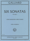 Six Sonatas for Bassoon & Piano: Volume I - Galliard