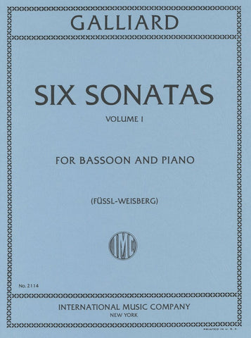 Six Sonatas for Bassoon & Piano: Volume I - Galliard