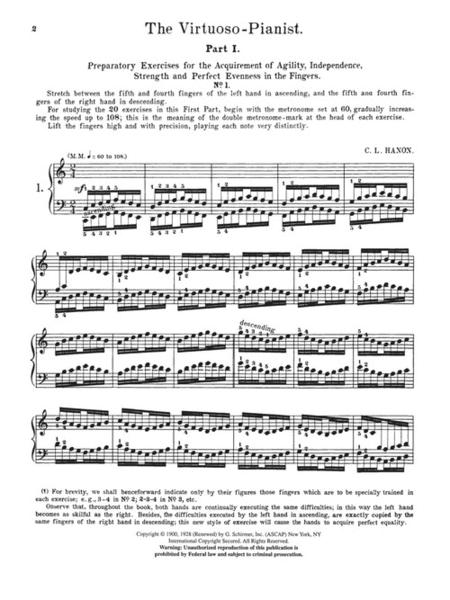 le pianiste virtuose en 60 exercices - Hanon C.L. - 0
