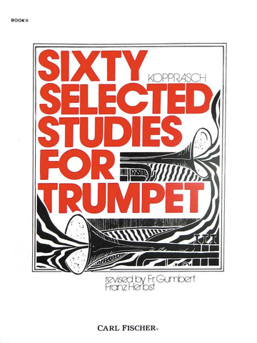 Sixty Selected Studies for Trumpet: Book 2 - Kopprasch