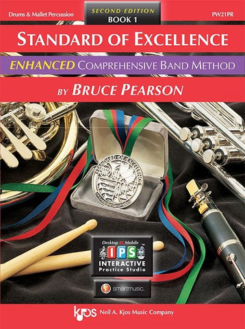 Standard of Excellence Drums/Mallet Percussion Enhanced Book 1