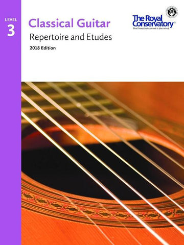 Classical Guitar Repertoire and Etudes- Level 3