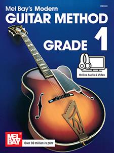 Mel Bay's Modern Guitar Method-w/ Online Audio & Video- Grade 1