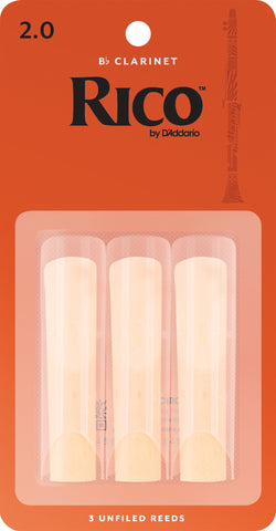 Rico Bb Clarinet Reeds
