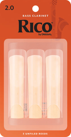 Rico Bass Clarinet Reeds