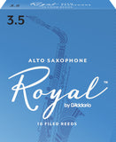 Rico Royal Alto Saxophone Reeds, 10-Pack