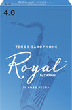 Rico Royal Tenor Saxophone Reeds, 10-Pack