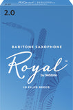 Rico Royal Baritone Saxophone Reeds, 10-Pack