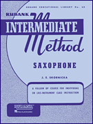 Rubank Intermediate Method Saxophone