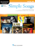 Hal Leonard Instrumental Play-Along -Simple Songs for Violin