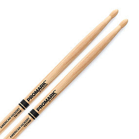 Promark TX7AW Hickory 7A Wood Tip Drumsticks