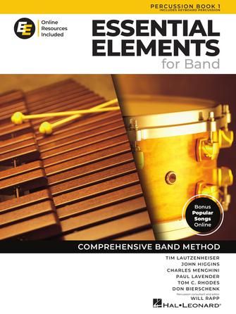 Essential Elements for Band Revised Edition Percussion Book 1 with Online Resources