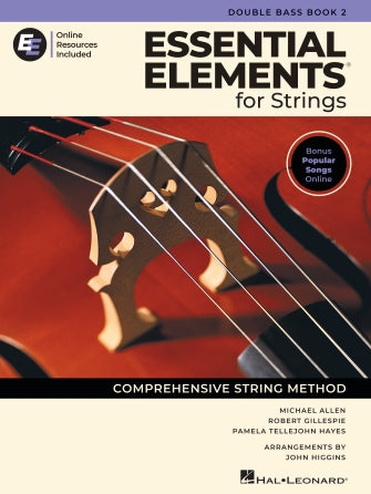 Essential Elements  for Strings Revised Edition – Double Bass Book 2 with Online Resources