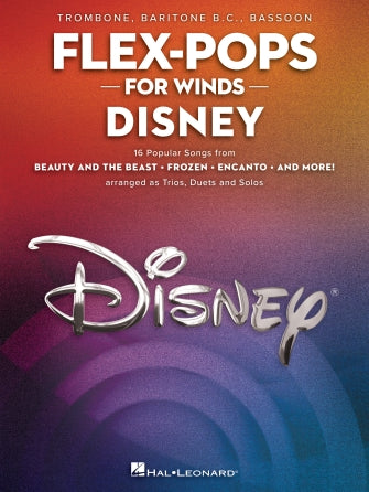 Hal Leonard Disney Flex-Pops for Winds - Trombone, Baritone B.C., Bassoon
