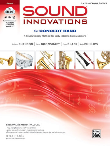 Sound Innovations for Concert Band Alto Saxophone Book 2