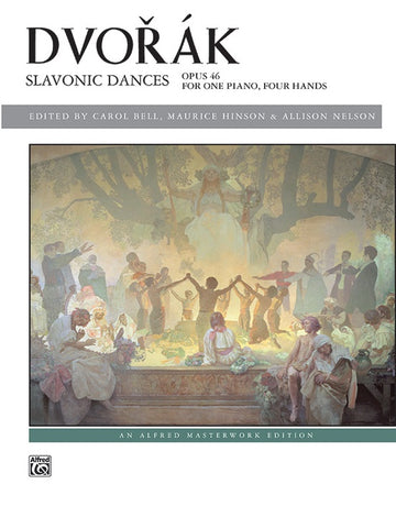 Slavonic Dances Opus 46 for One Piano, Four Hands - Dvořák