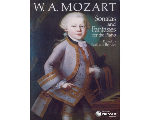 Sonatas and Fantasies for the Piano - Mozart ed. Broder