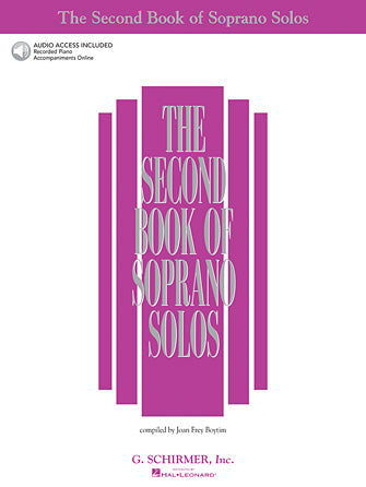 The Second Book of Soprano Solos with Audio Access
