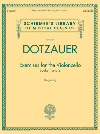Exercises for Violoncello Books 1 and 2 - Dotzauer