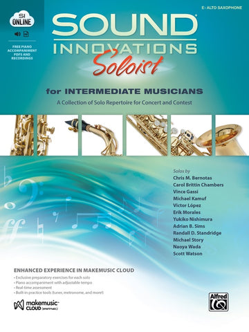 Sound Innovations Soloist for Intermediate Musicians - Alto Sax