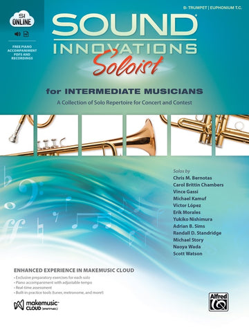 Sound Innovations Soloist for Intermediate Musicians - B-Flat Trumpet, Euphonium T.C.