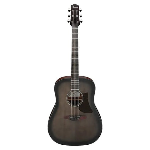 Ibanez AAD50TCB Advanced Acoustic Transparent Charcoal Burst Low Gloss Acoustic Guitar