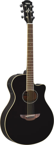Yamaha APX600MSMB Smoky Matte Black Acoustic-Electric Thinline Guitar