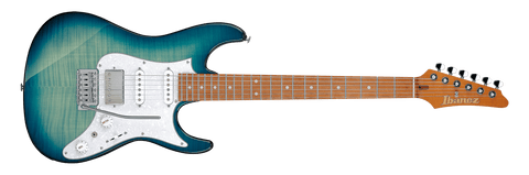 Ibanez AZ22S1FTXB Transparent Turquoise Burst Electric Guitar