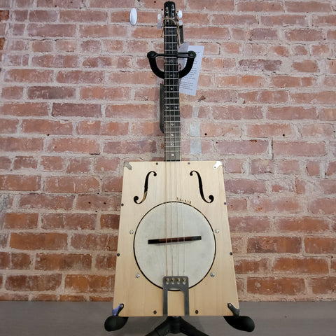 Hand Crafted Acoustic Cigar Box Guitar by Chris Weems (#37)
