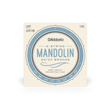 D'Addario 80/20 Bronze Light Mandolin Strings, 10-34