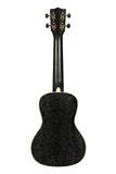 Kala All Solid Salt and Pepper Doghair Mahogany KA-SDH-C Concert Ukulele with bag