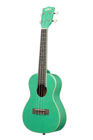 Kala Gatsby Green Sparkle Concert Ukulele