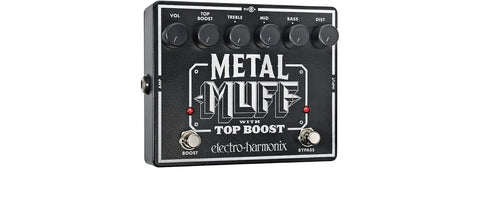 Electro-Harmonix Nano Metal Muff Distortion with Top Boost Pedal