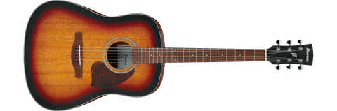 Ibanez PF Series Open Pore Vintage Sunburst Top Acoustic Electric Guitar