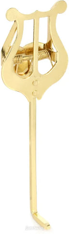 Gold Trumpet Lyre Bent Stem