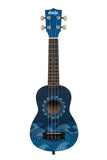 Kala UKDEEPBLUE Deep Blue Ukadelic Soprano Ukulele